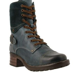 Täos CRAVE Suede Leather Combat Boots
